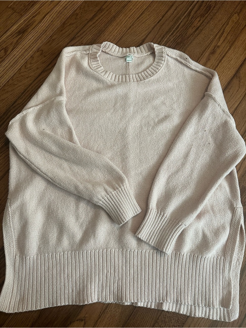 aerie Light Blush Crewneck Sweater